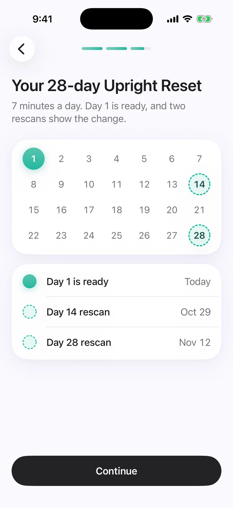 Your 28-day Upright Reset